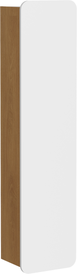 Шкаф-пенал Aqwella Basic 35 дуб золотой