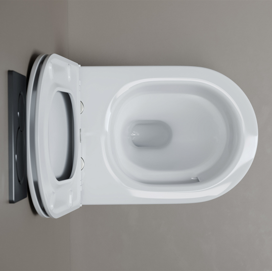 Унитаз подвесной Ceramicanova Alba торнадо 3.0 CN11005T с сидением
