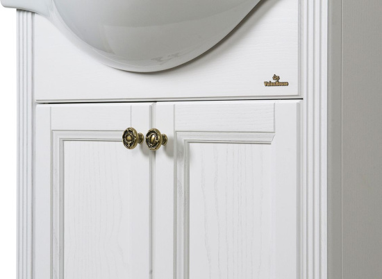 Мебель для ванной ValenHouse Астер 65 белая, фурнитура бронза