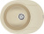 Мойка кухонная Paulmark Oval PM316550-CH шампань