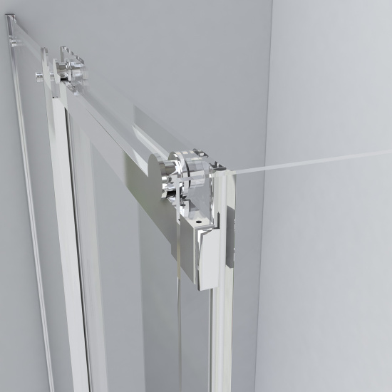 Душевой уголок Vincea Como VSR-1C9014CL 140х90 см, профиль хром