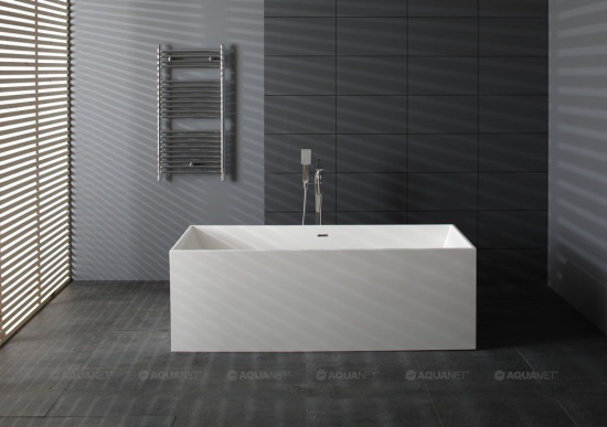 Ванна из искусственного камня Aquanet Soul Smooth TC-S107 175x73 см. матовая