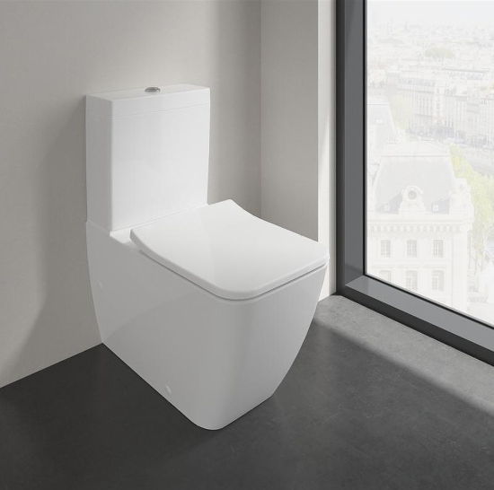 Унитаз-компакт Villeroy & Boch Venticello с крышкой микролифт