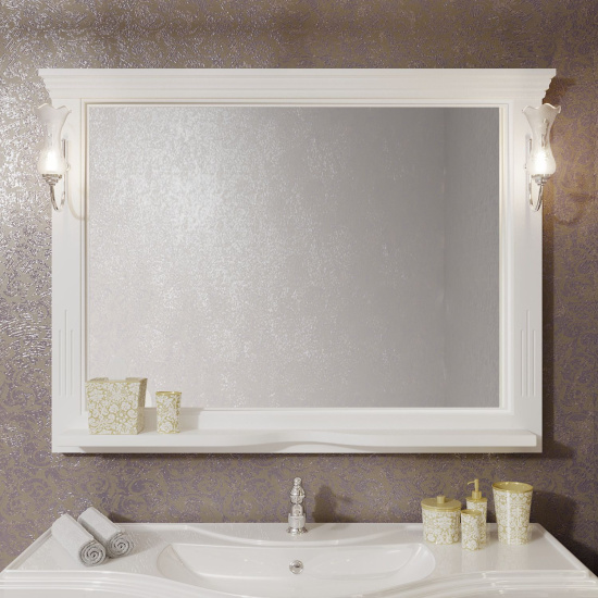 Мебель для ванной Opadiris Риспекто 120 белая матовая