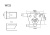 Подвесной унитаз Black&White Universe W-723