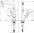 Смеситель для кухни Hansgrohe Metris Select M71 14785800 сталь