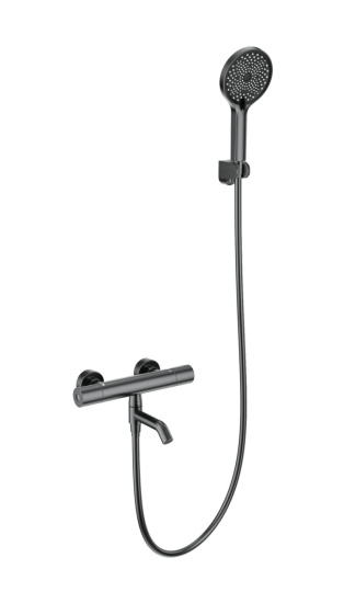 Смеситель для ванны Wonzon & Woghand Inn 1 WW-B3013-A1-BGG с термостатом