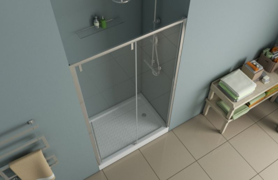Душевая дверь в нишу Bravat Slimline 120х195