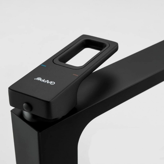 Смеситель для раковины Gappo Futura G1017-6 черный