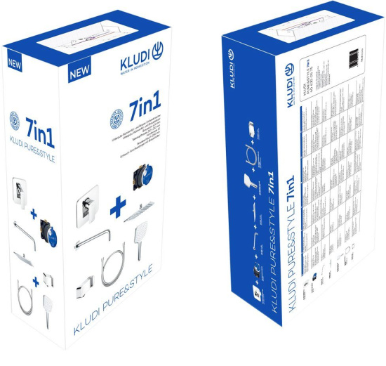 Душевая система Kludi Pure&Style 406300575 с внутренней частью