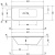 Акриловая ванна Duravit P3 Comforts 180х80 см