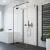 Душевой уголок Radaway Essenza New Black KDJ+S 90х70 L