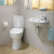 Унитаз-компакт VitrA Arkitekt 9754B003-7201 угловой Унитаз-компакт VitrA Arkitekt 9754B003-7201 угловой