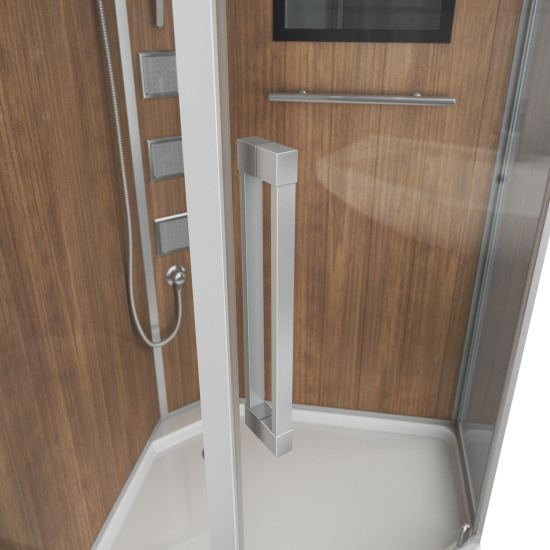 Душевая кабина Niagara Lux NG-7717WD хром, медь