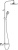 Душевая стойка Hansgrohe Vernis Shape 26318000 Showerpipe 200 1jet Green, термостат