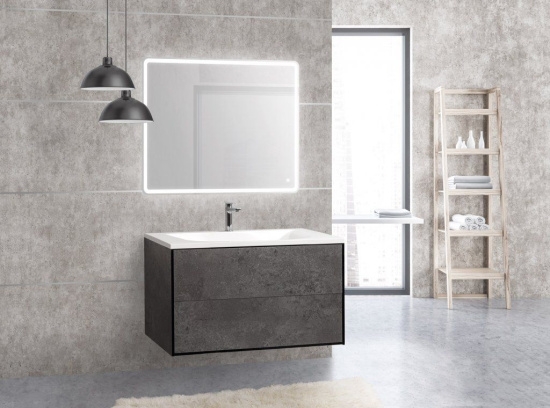 Мебель для ванной Cezares Premier HPL 100 BLUM manganese