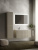 Тумба с раковиной Sancos Snob R 100 Beige Soft левая SNR100LCE, подвесная