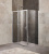 Душевой уголок BelBagno Unique-AH-1-110/125-90-C-Cr Душевой уголок BelBagno Unique-AH-1-110/125-90-C-Cr