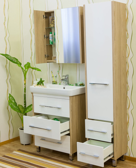 Пенал Sanflor Ларго вяз швейцарский, белый R