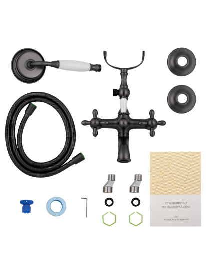 Смеситель для ванны Wonzon & Woghand Retro WW-88639020-BGM