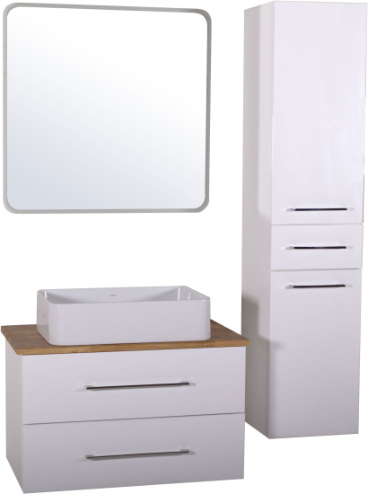 Зеркало ASB-Woodline Санди 80