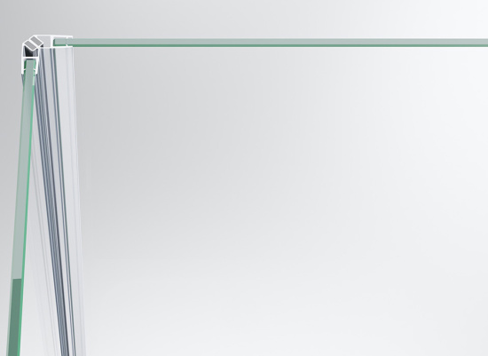 Душевой уголок BelBagno Kraft A-12-100-C-Cr L