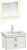 Мебель для ванной Duravit White Tulip 75 2 ящика, с ручкой, шелковисто-матовый