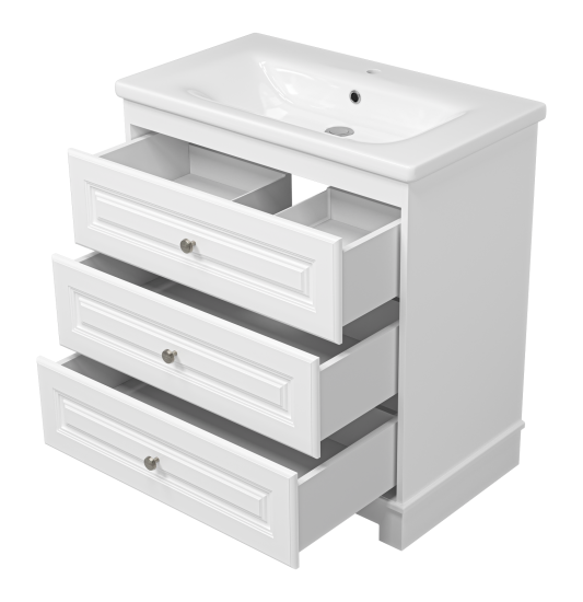 Тумба с раковиной Misty Ларго 80