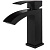Смеситель для раковины Hansberge H1077BL, черный