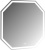 Зеркало BelBagno SPC-OTT-800-800-LED-TCH-WARM с подсветкой