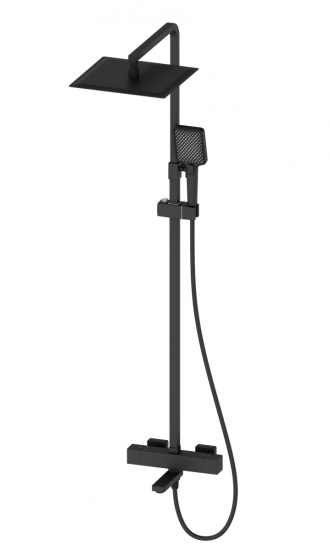 Душевая стойка Wonzon & Woghand WW-88739901-MB с термостатом