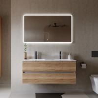 Мебель для ванной Sancos Urban 120 двойная, дуб галифакс натуральный