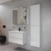 Мебель для ванной Sancos Libra 80 белый глянец