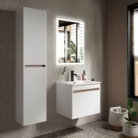 Мебель для ванной Sancos Smart 60 белый глянец